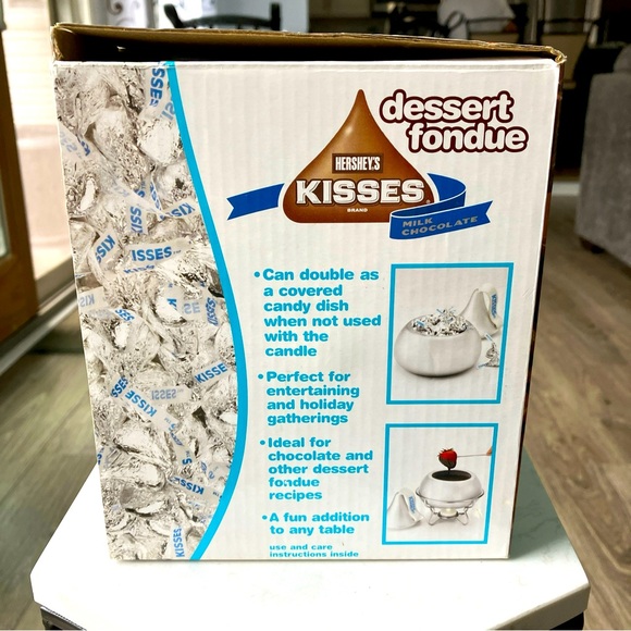 Hershey Kisses Dessert Fondue New In Box Can Be Used As A Candy Dish Too - Picture 3 of 3